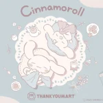 のんびり暮らす「シナモロール」を描いたナチュラルで”大人かわいい”限定アイテムがサンキューマートより新登場！全品390円（税込429円）で10月下旬より発売