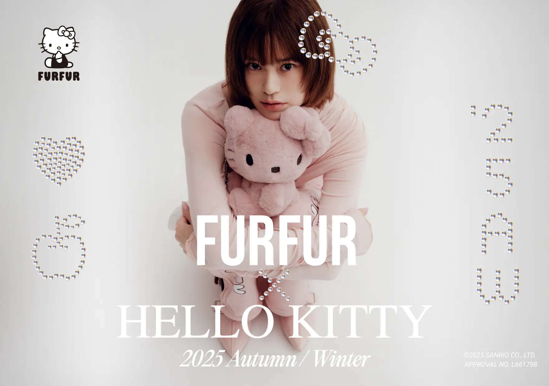 【FURFUR(ファーファー)】サンリオの大人気キャラクター「ハローキティ」との初のコラボレーションアイテム全14型が登場！