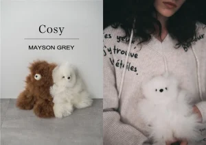 【MAYSON GREY（メイソングレイ）】人気のCOSY（コージー）キーチャーム新作を発売。