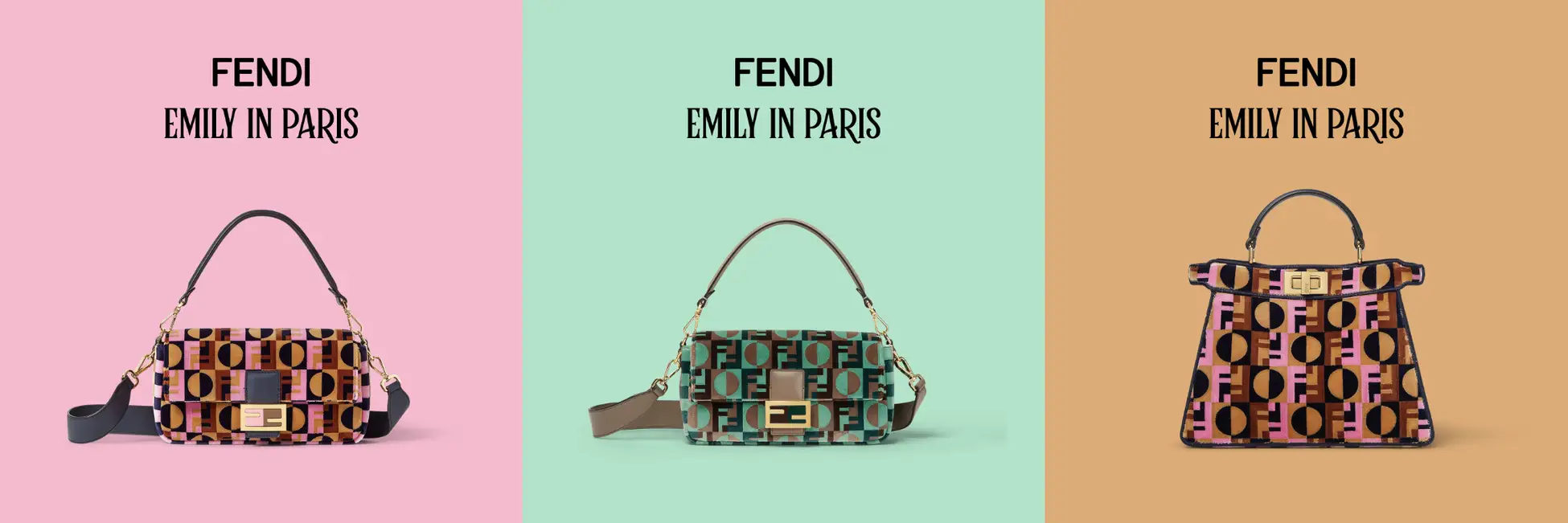 フェンディ、「エミリー、パリへ行く」スペシャルカプセルコレクションを発表