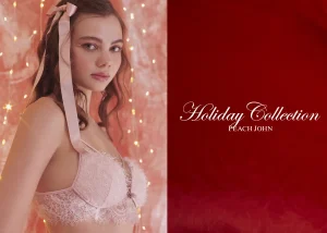 【PEACH JOHN】1年の最後を彩る、華やかなホリデーコレクションを発売。店舗限定のランジェリーやギフトセットも。