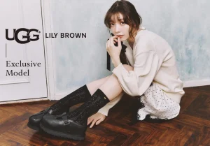 ＜LILY BROWN（リリー ブラウン）＞UGG®の人気モデル「Goldenstar Hi Clog（ゴールデンスター ハイ クロッグ）」を限定発売！