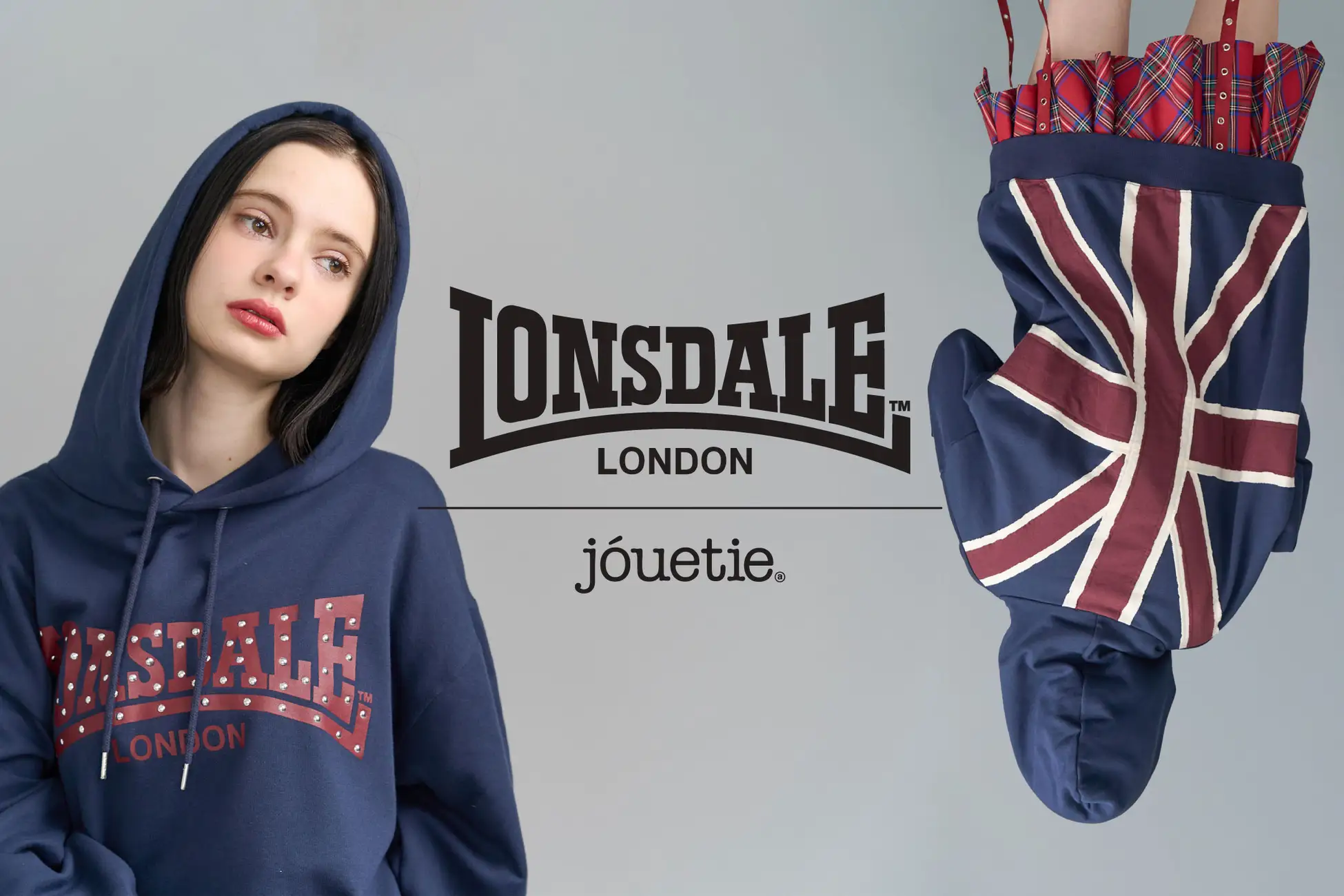 「jouetie(ジュエティ)」×「LONSDALE（ロンズデール）」ロンドンカルチャーを取り入れたコラボレーション第三弾が登場
