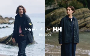 アニエスベー、ヘリーハンセンとのコラボレーション第3弾をローンチ
